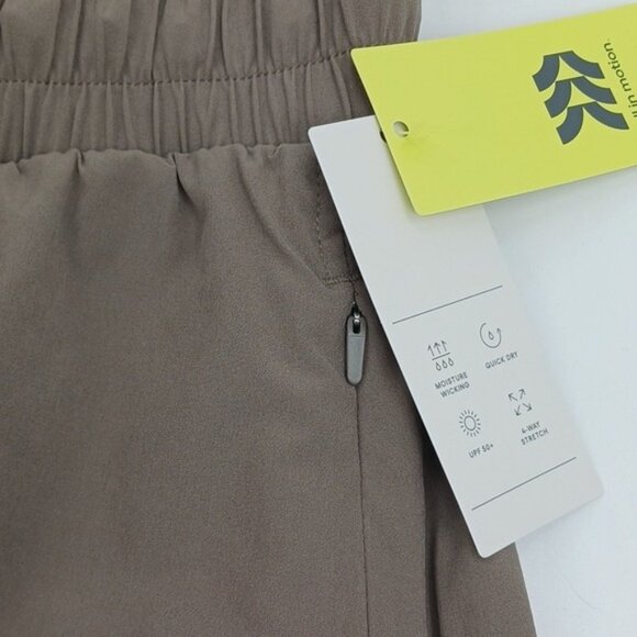 All In Motion Womens Size XS Skort Core Flex Woven Athletic Gray Zip Pocket - Picture 4 of 7